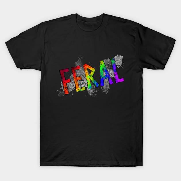 Feral Pride T-Shirt by Hyena Arts